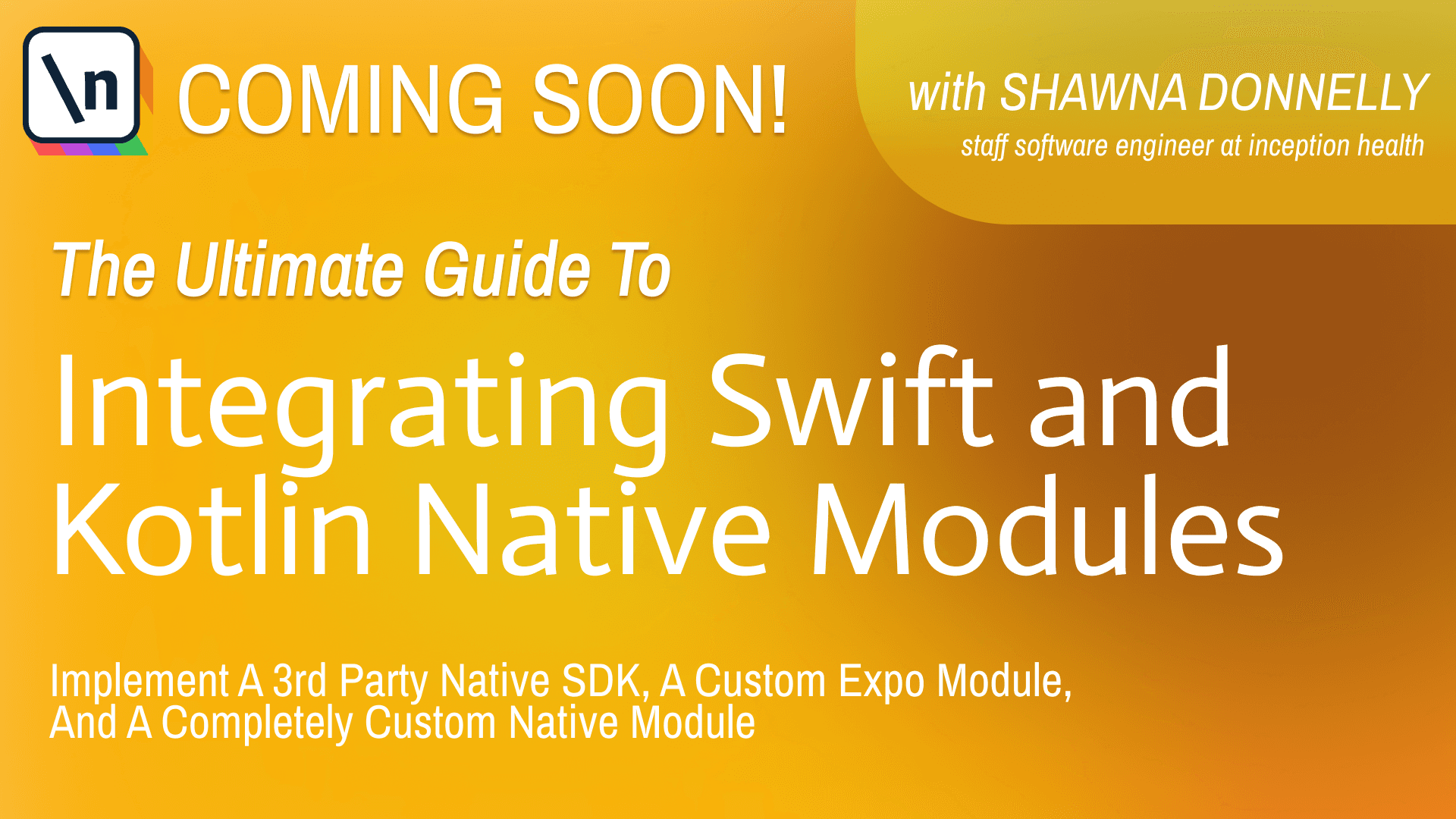 Integrating Swift and Kotlin Native Modules