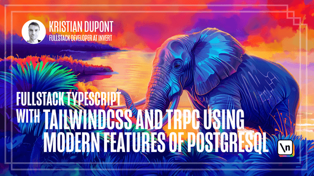 Thumbnail of newline course Fullstack Typescript with TailwindCSS and tRPC Using Modern Features of PostgreSQL
