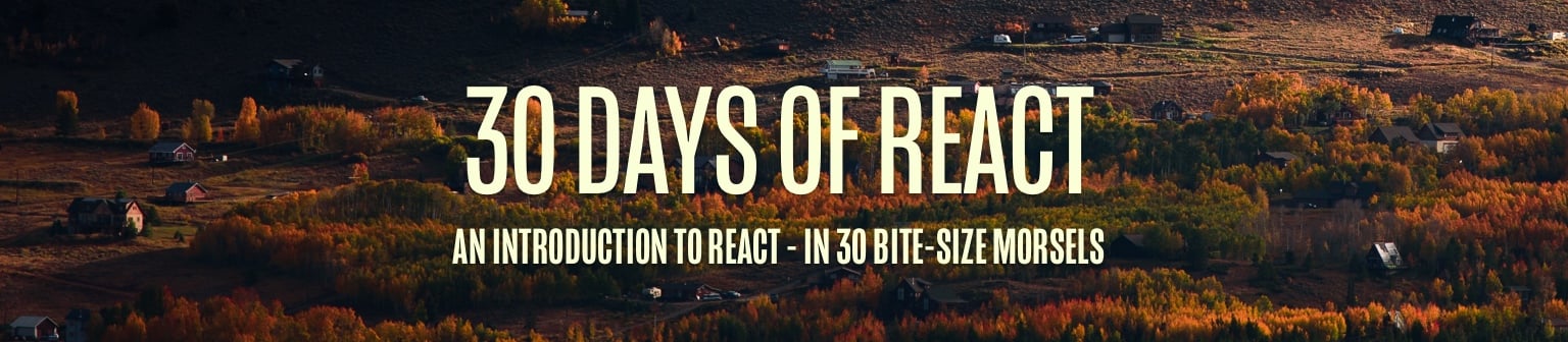 30 Days of React