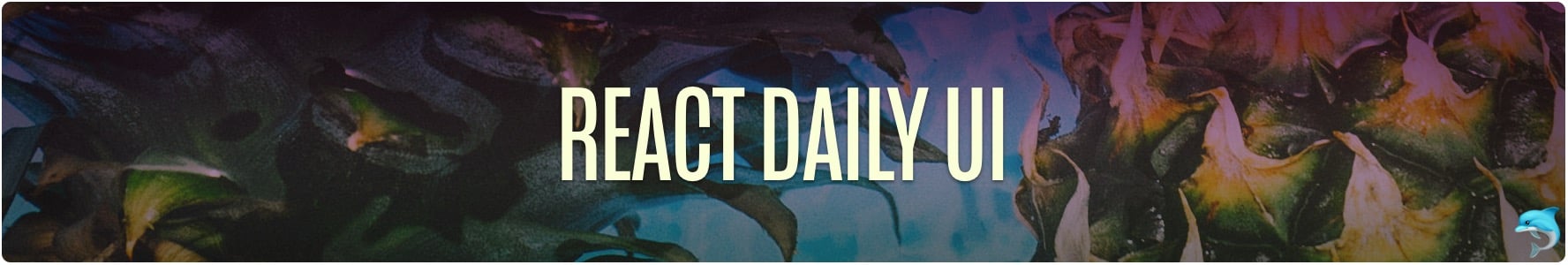 React Daily UI